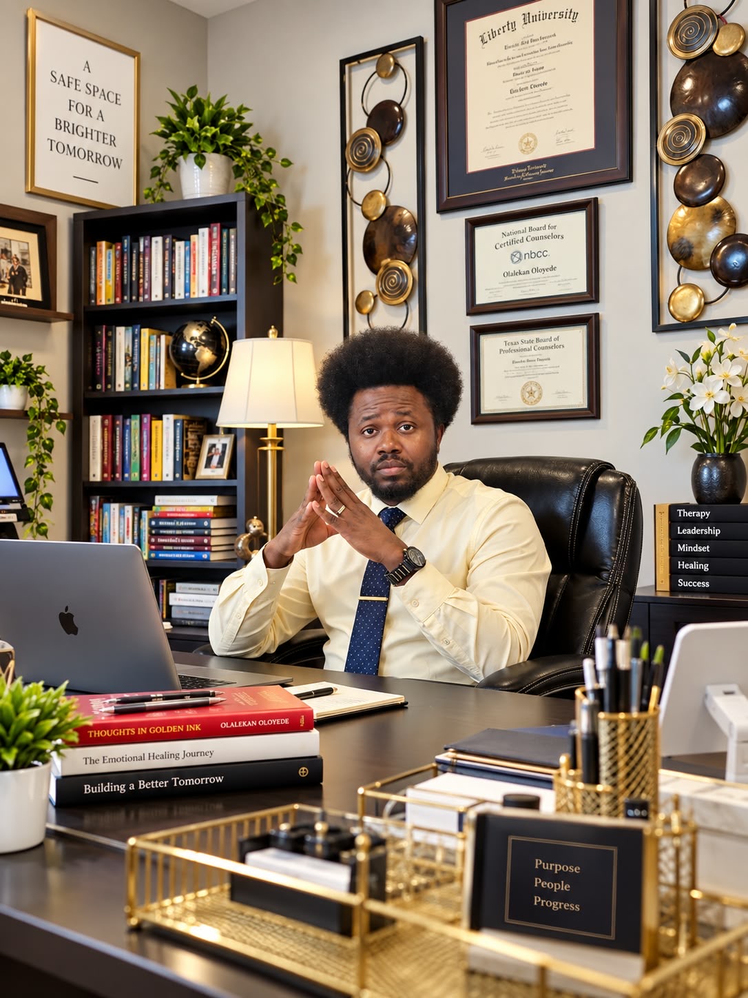 Lekan Oloyede — Counselor and Author with Academic Credentials