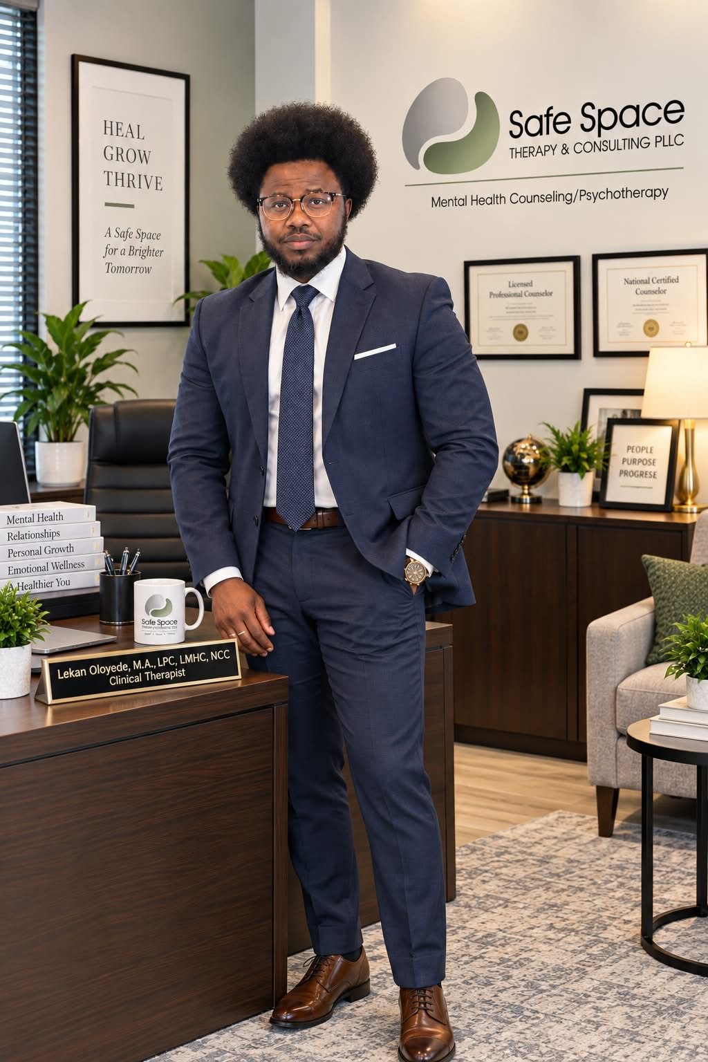 Lekan Oloyede — Licensed Professional Counselor & Author